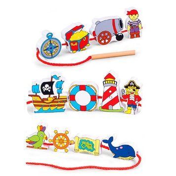 Деревянная шнуровка Viga Toys Пираты (59852VG) dt_510 фото