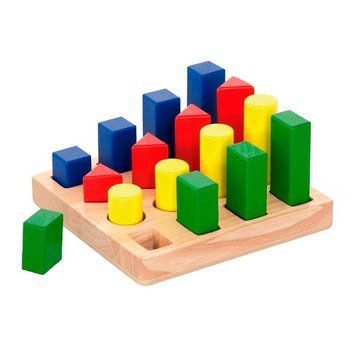 Деревянный сортер Viga Toys Фигуры и размеры (51367) dt_9520 фото
