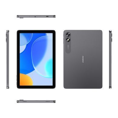 UMIDIGI Планшет G3 Tab Ultra (MT13) 10.1" 8ГБ, 128ГБ, LTE, 6000мА&middot;год, Android, сірий (375595) 6973553523873 фото