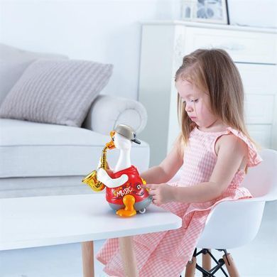 Музична іграшка Hola Toys Гусак-саксофоніст червоний (6111-red) dt_13600 фото