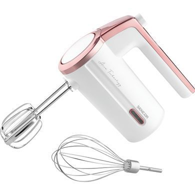 Міксер Sencor ручний Accu technology, 50Вт, насадки-2, безпровідний, USB-C, білий (370665) SHM9000WH фото