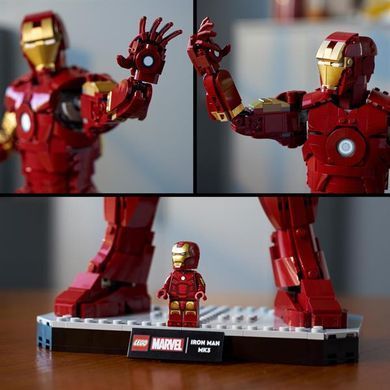 Конструктор LEGO Super Heroes Marvel Залізна Людина в броні Mark 3. Колекційний набір 1297 Деталей (76344) dt_186609 фото