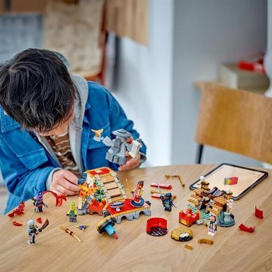 Конструктор LEGO NINJAGO Боевая арена турнира 659 деталей (71818)