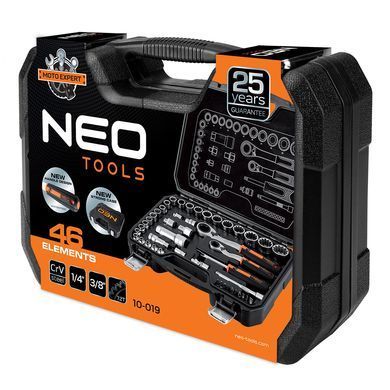 Набір інструментів Neo Tools 10-019 46 шт 10-019 фото