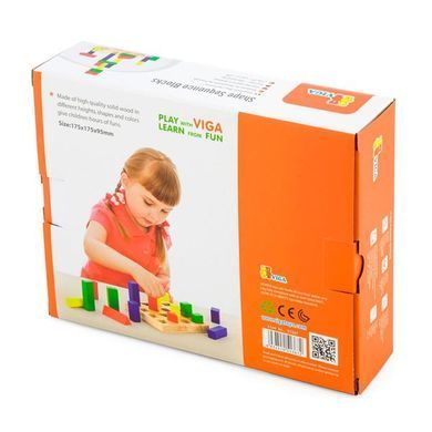 Дерев'яний сортер Viga Toys Фігури і розміри (51367) dt_9520 фото