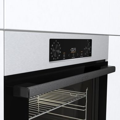 Gorenje Духовой шкаф электрический, 77л, A, нерж BOSB6737E06X фото