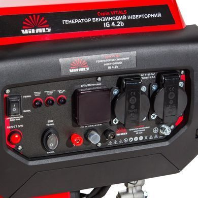 Генератор инверторный бензиновый Vitals IG 4.2b V213514 фото