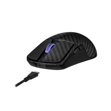 ASUS Миша ROG Harpe Ace Extreme, USB-A/WL/BT, чорний (383292) 90MP03U0-BMUA00 фото