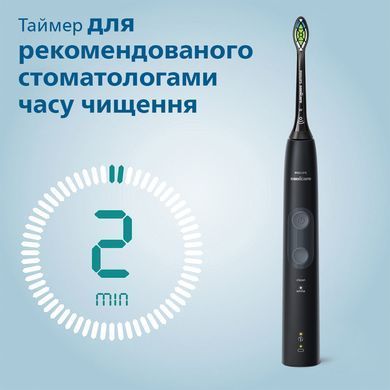 Зубная электрощетка PHILIPS HX6830/35 Sonicare ProtectiveClean 4500 Black+Pink