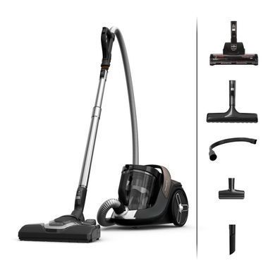 Rowenta Пилосос контейнерний GREEN FORCE CYCLONIC EFFITECH+, 900Вт, конт пил -2,5л, НЕРА, чорний (371092) RO7C89EA фото