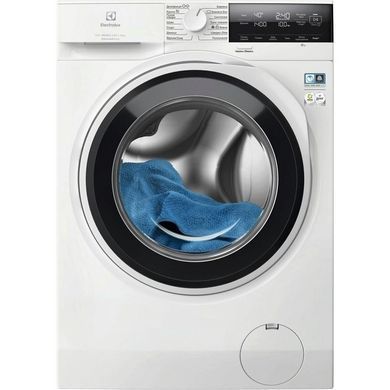 Electrolux Стиральная машина фронтальная, 10кг, 1400, A+++, 66см, дисплей, пар, инвертор, universaldose, белый EW6F3414UU фото