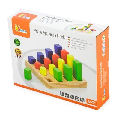 Дерев'яний сортер Viga Toys Фігури і розміри (51367) dt_9520 фото