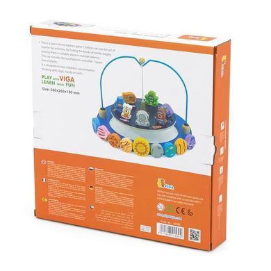 Деревянная игра-балансир Viga Toys Космос (44580) dt_14329 фото