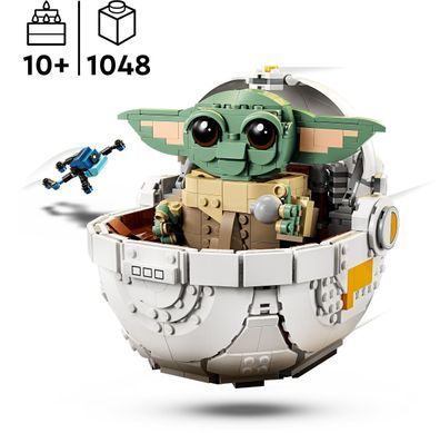 Конструктор LEGO Star Wars Ґроґу в повітряній колисці (390128)