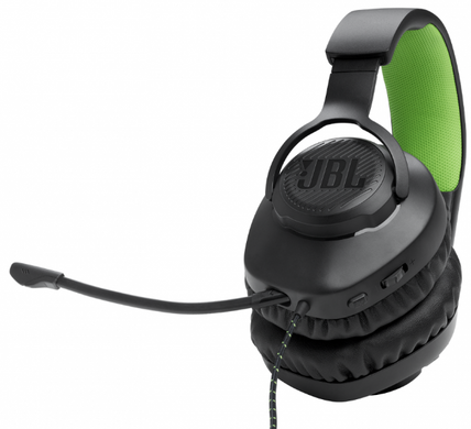 Навушники JBL QUANTUM 100X Console Black (JBLQ100XBLKGRN) (6900176) JBLQ100XBLKGRN фото