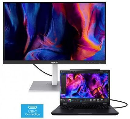 ASUS Монітор 27" ProArt PA278CGV, 2560x1440, 144Hz, 5ms, sRGB 100%, AdaptiveSync, Pivot, HDR400 (367420) 90LM05L1-B04370 фото