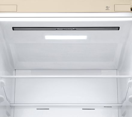 LG Холодильник с нижней морозильной камерой, 203x60х68, 419л GC-B509MEWM фото