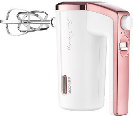 Міксер Sencor ручний Accu technology, 50Вт, насадки-2, безпровідний, USB-C, білий (370665) SHM9000WH фото