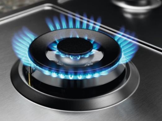 Electrolux Варильна поверхня газова, 75см, чавун, нерж (368003) KGS75362XX фото