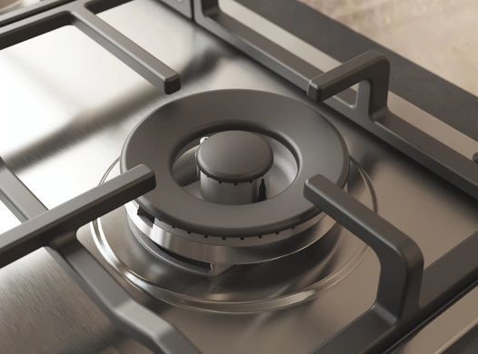 Whirlpool Варильна поверхня газова, 60см, чавун TKRL661IXEU (361535) TKRL661IXEU фото