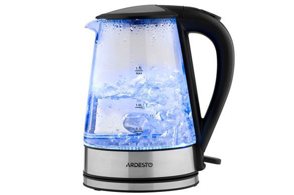 Електрочайник ARDESTO EKL-F110 1.7л/2150Вт/strix контроль/корпус скло/горловина скло (313711) EKL-F110 фото