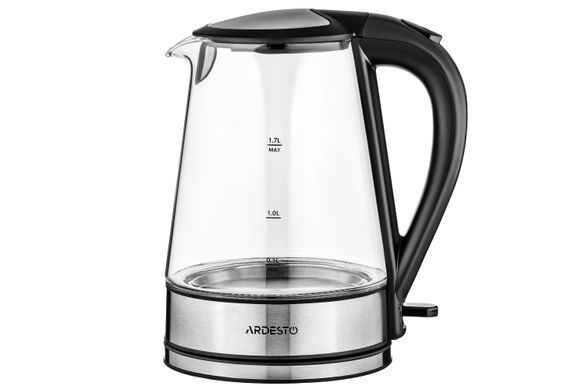Електрочайник ARDESTO EKL-F110 1.7л/2150Вт/strix контроль/корпус скло/горловина скло (313711) EKL-F110 фото