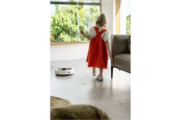 Karcher Робот-пылесос RCF 3, h=12см, влажная уборка, конт пыль -0.115л, вода -0.43л, автон. раб. до 120мин, белый 1.269-660.0 фото