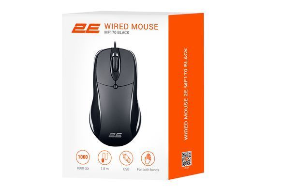 2E Миша MF170, USB-A, Black (313965) 2E-MF170UB фото