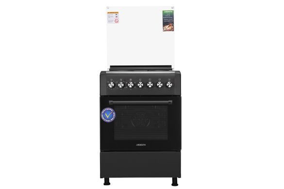 ARDESTO Плита електрическая, 53л, 60x60см, конвекция, подсветка, черный FSCF-E605B фото