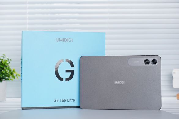 UMIDIGI Планшет G3 Tab Ultra (MT13) 10.1" 8ГБ, 128ГБ, LTE, 6000мА&middot;год, Android, сірий (375595) 6973553523873 фото