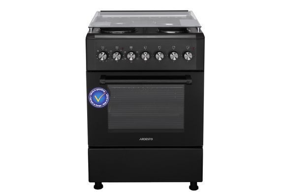 ARDESTO Плита електрическая, 53л, 60x60см, конвекция, подсветка, черный FSCF-E605B фото