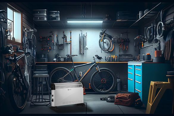 Конвекторний обігрівач NEO TOOLS 90-154, 2000 Вт, з термостатом та захистом від перегріву