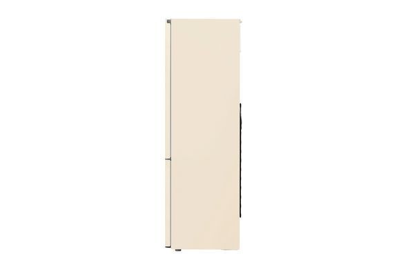 LG Холодильник с нижней морозильной камерой, 203x60х68, 419л GC-B509MEWM фото