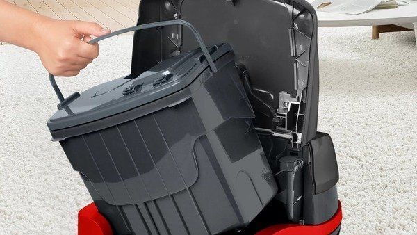 Bosch Пилосос миючий, 2100Вт, 2.5л, вода -5л, НЕРА13, турбощітка, чорний (358420) BWD421POW фото