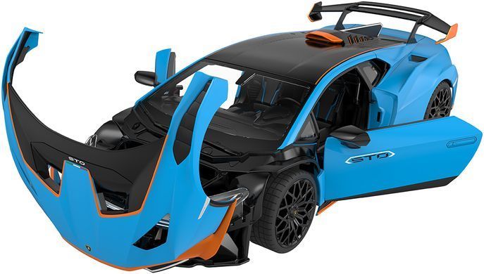 Машинка Rastar Lamborghini Huracan STO 1:14. Голубой
