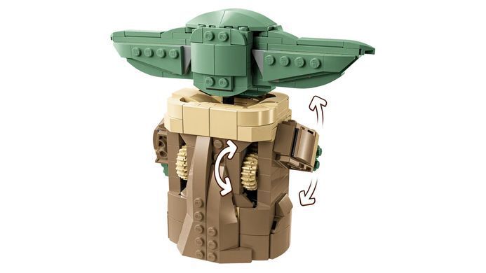 Конструктор LEGO Star Wars Ґроґу в повітряній колисці (390128)