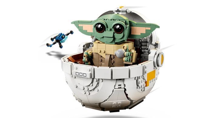 Конструктор LEGO Star Wars Ґроґу в повітряній колисці (390128)