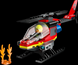 Конструктор LEGO City Пожарный спасательный вертолет 85 деталей (60411)