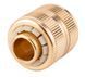 Муфта для шланга 3/4", латунь 15-737