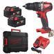 Дриль-шурупокрут з ударом акумуляторний MILWAUKEE, M18 BLPD2-502X 4933464517