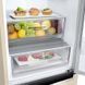 LG Холодильник с нижней морозильной камерой, 203x60х68, 419л GC-B509MEWM