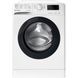 Indesit Пральна машина фронтальна, 6кг, 1200, A+++, 43см, дисплей, інвертор, люк чорний, білий (379130) OMTWSE61293WKUA