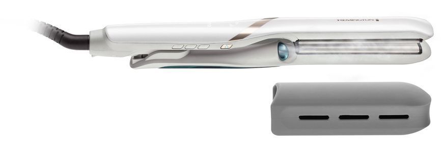 Remington Выпрямитель Hydraluxe Pro, 56Вт, темп.режимов-5, 150-230С, дисплей, керамика, белый S9001 фото