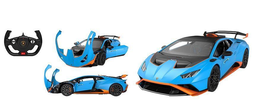 Машинка Rastar Lamborghini Huracan STO 1:14. Голубой