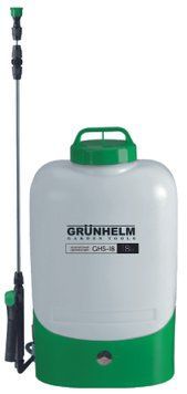 Обприскувач акумуляторний - GHS -18, (8АН/12V, 2-4бар, 18л) (GRUNHELM) 81439 фото