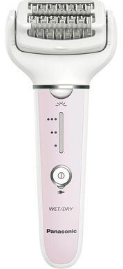 Panasonic Епілятор пінцетний, акумуляторний , пінцет.-60, волог.+сух., насадок-5, футляр, рожевий-білий (375046) ES-EY80-P520 фото