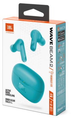 Навушники JBL WAVE BEAM 2 Blue (JBLWBEAM2BLU) (7065570) JBLWBEAM2BLU фото