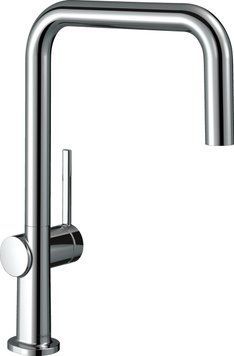 Змішувач для кухні Hansgrohe Talis M54, довж.виливу - 216мм, поворотний, 1важіль, KMU220, хром (351975)