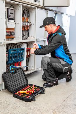 Набір інструментів для електрика Neo Tools 01-306 1/2" 1000V, 19 шт. 01-306 фото