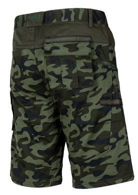 Робочі шорти камуфляжні NEO 81-271, Camo, з еластичним поясом та карманами XS